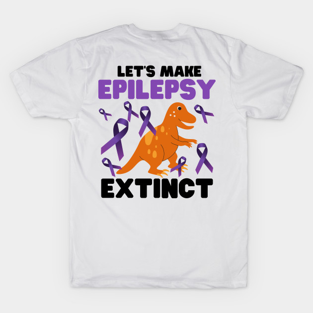 Epilepsy Extinct T-Rex Epilepsy Awareness Month by oneduystore